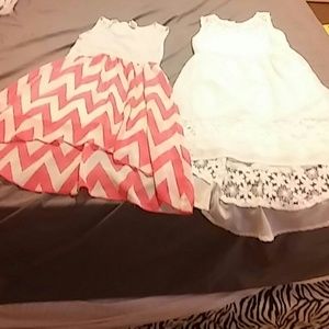 2 dresses girls 6x